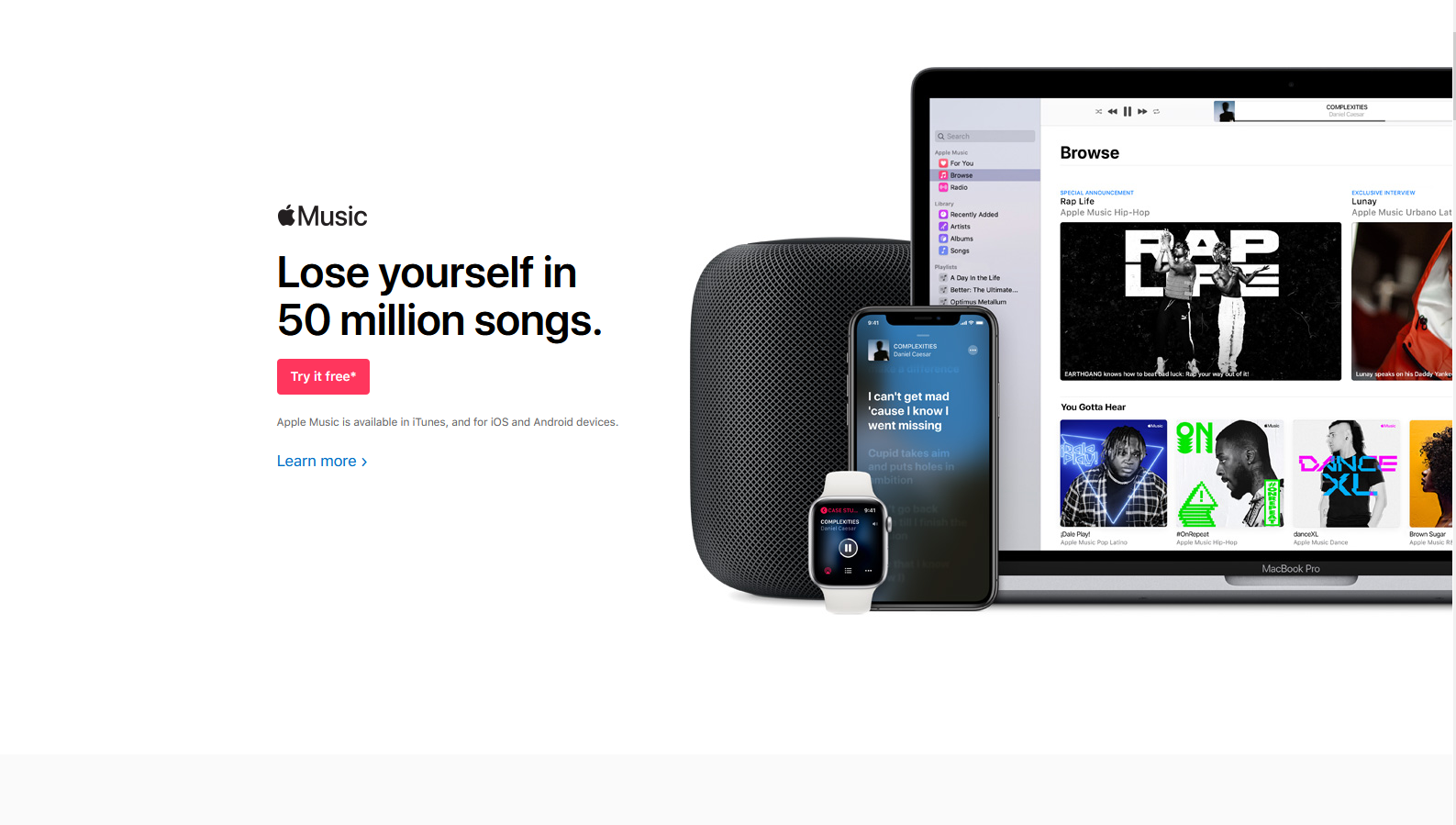homepage